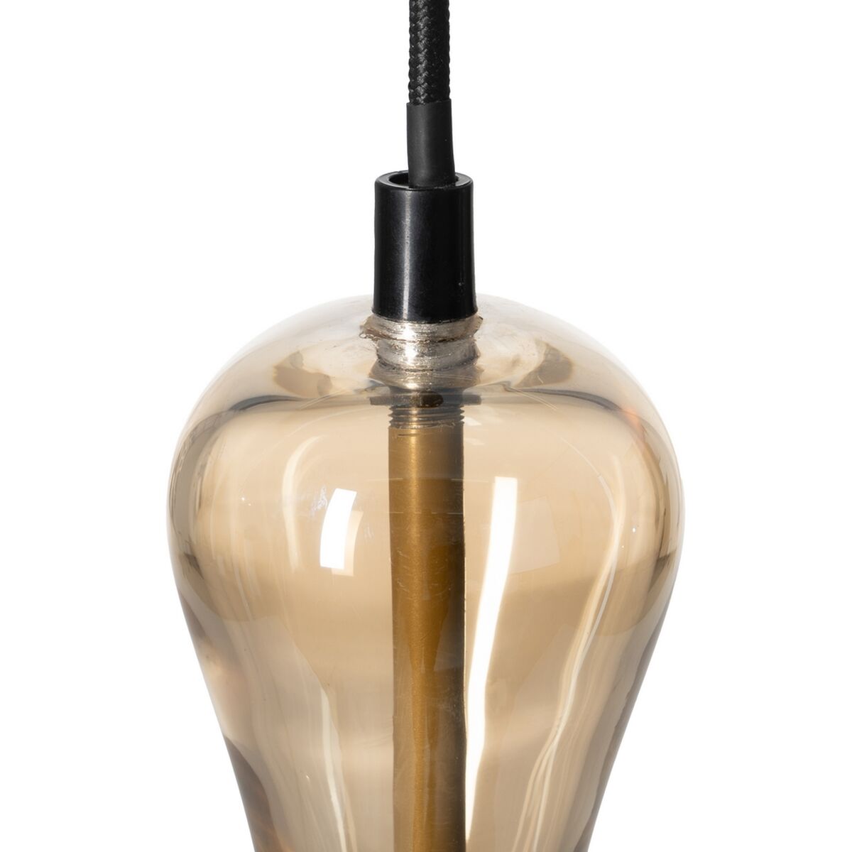 Taklampa Gyllene Karamellfärgat 60 W - 4