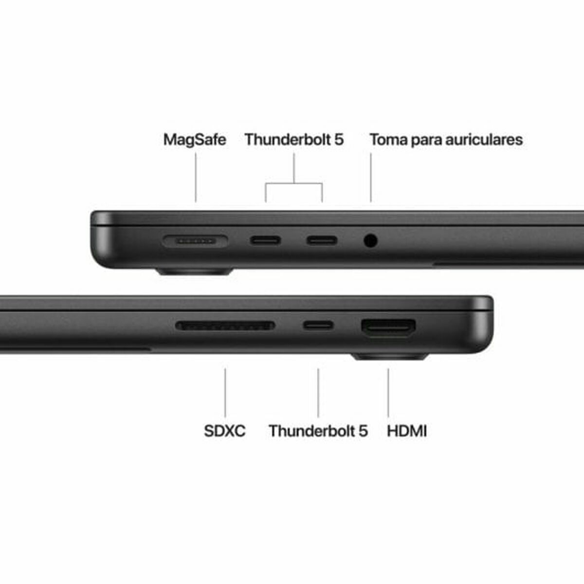Bärbar dator Apple MX2J3Y/A 14,2" M2 24 GB RAM 1 TB SSD - 7