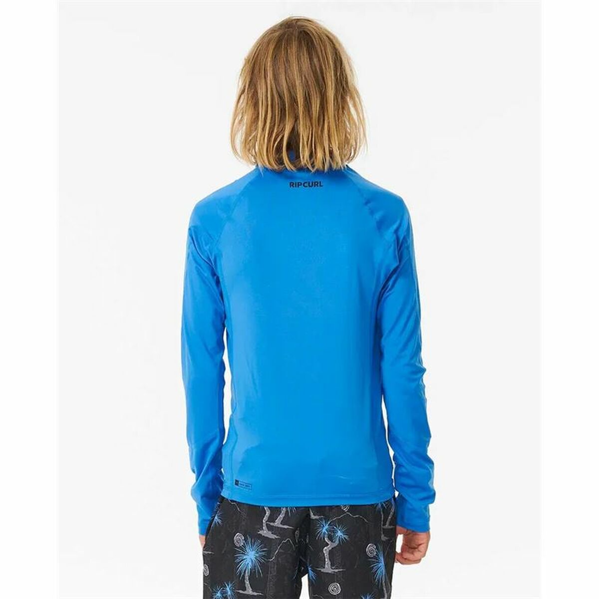 Badtröja Rip Curl Wave Upf L/S Blå - 2