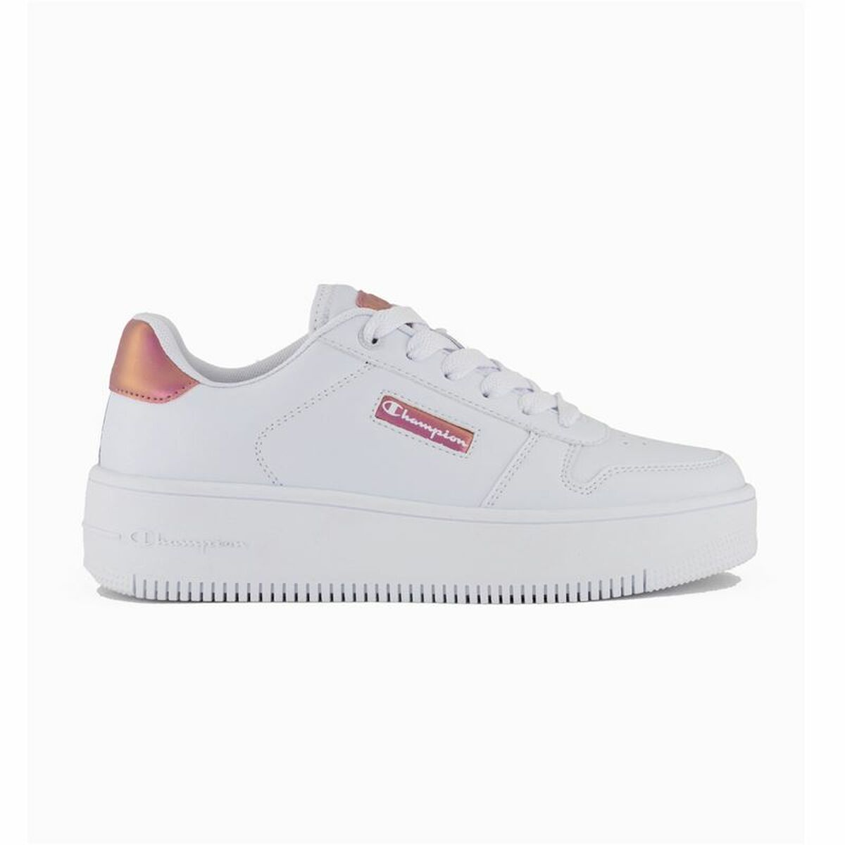 Löparskor, Vuxna Champion Rebound Platform Glitz Low Cut Vit
