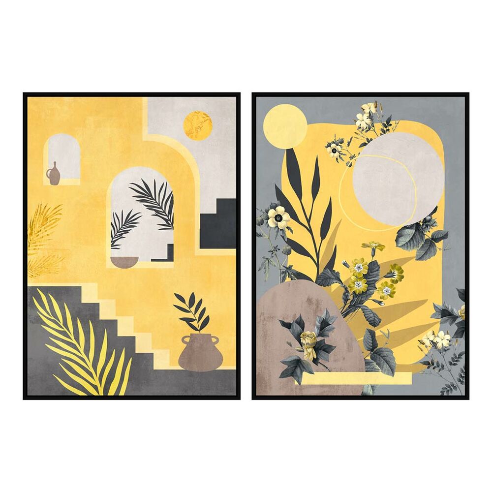 Kanvas DKD Home Decor polystyren Kanvas - 2