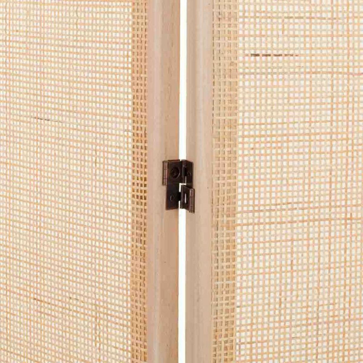 Skärm Alexandra House Living Naturell 200 x 2 x 120 cm - 4