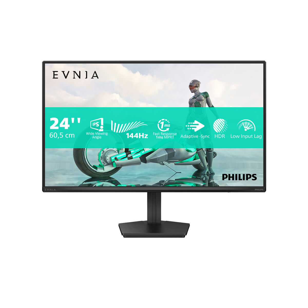 Monitor Philips 144MNTR Full HD 23,8" - 2