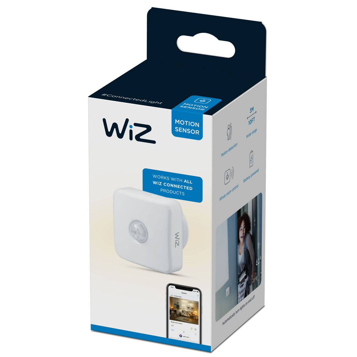 Rörelsesensor Wiz 3 m IP20 Wi-Fi - 6