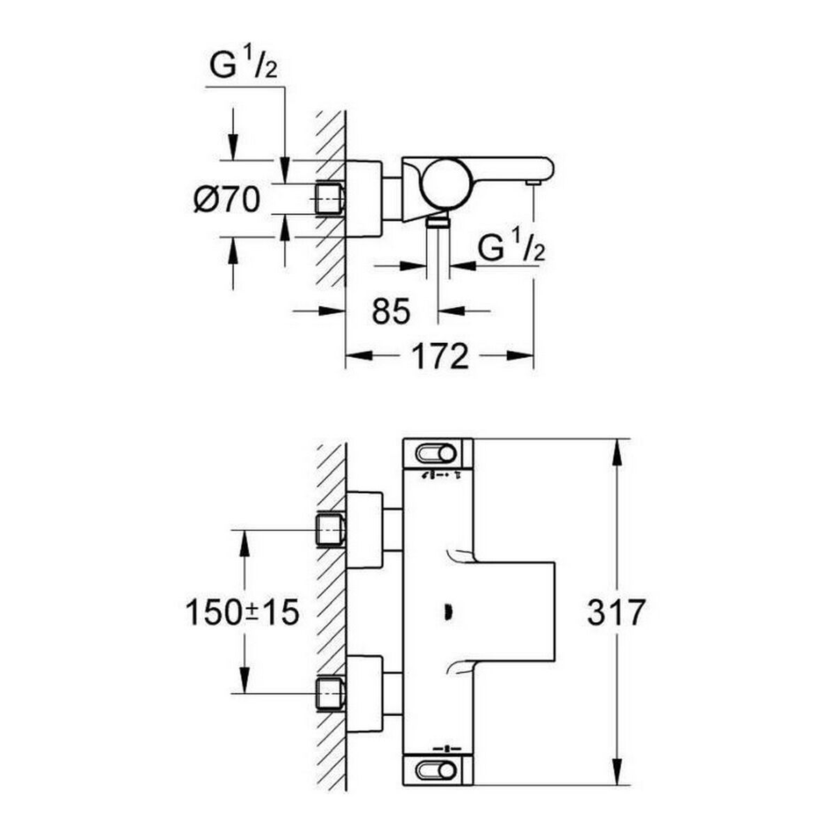 Kran Grohe 34174001 - 4