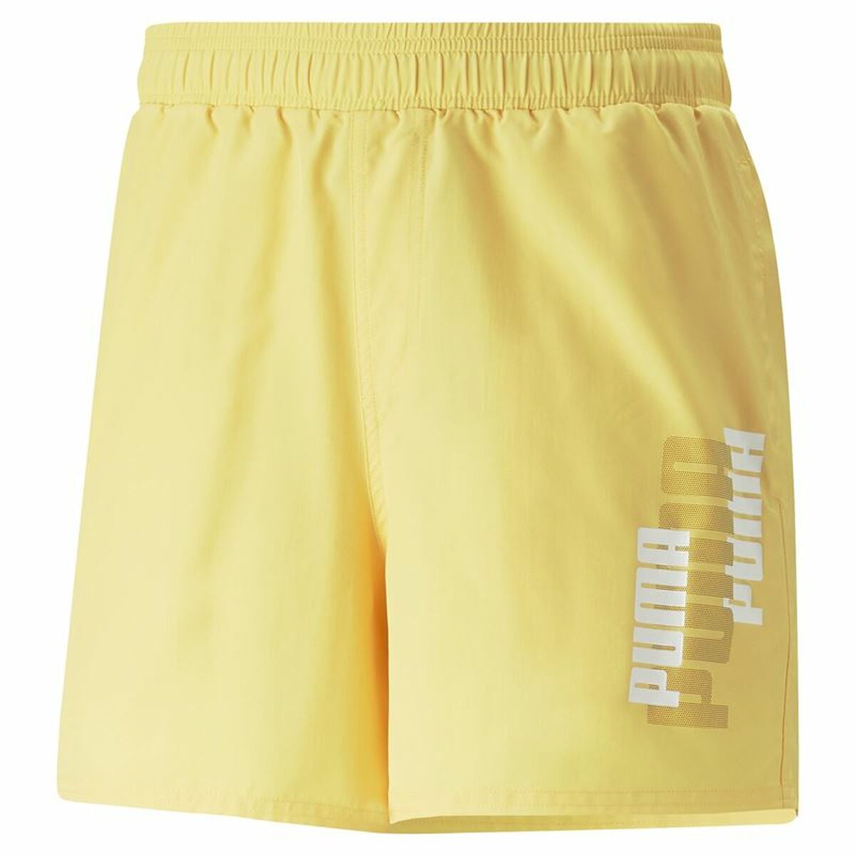 Sportshorts för män Puma Ess+ Logo Power Gul - 7