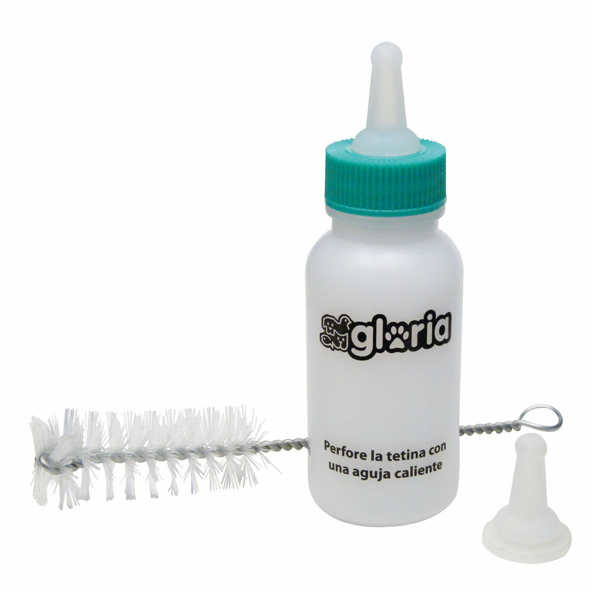 Nappflaska Gloria Vit 50 ml Smådjur Valpar