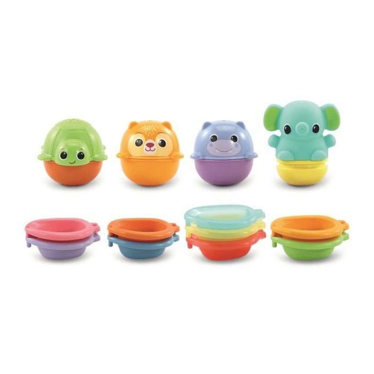 Utbildningsspel Vtech Baby Cofret de Bain empilo rigo l´eu (FR) - 3