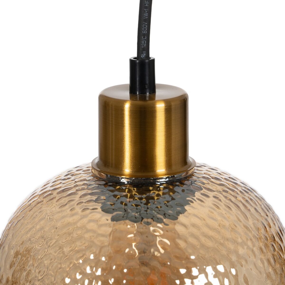 Taklampa Gyllene Karamellfärgat 60 W - 4