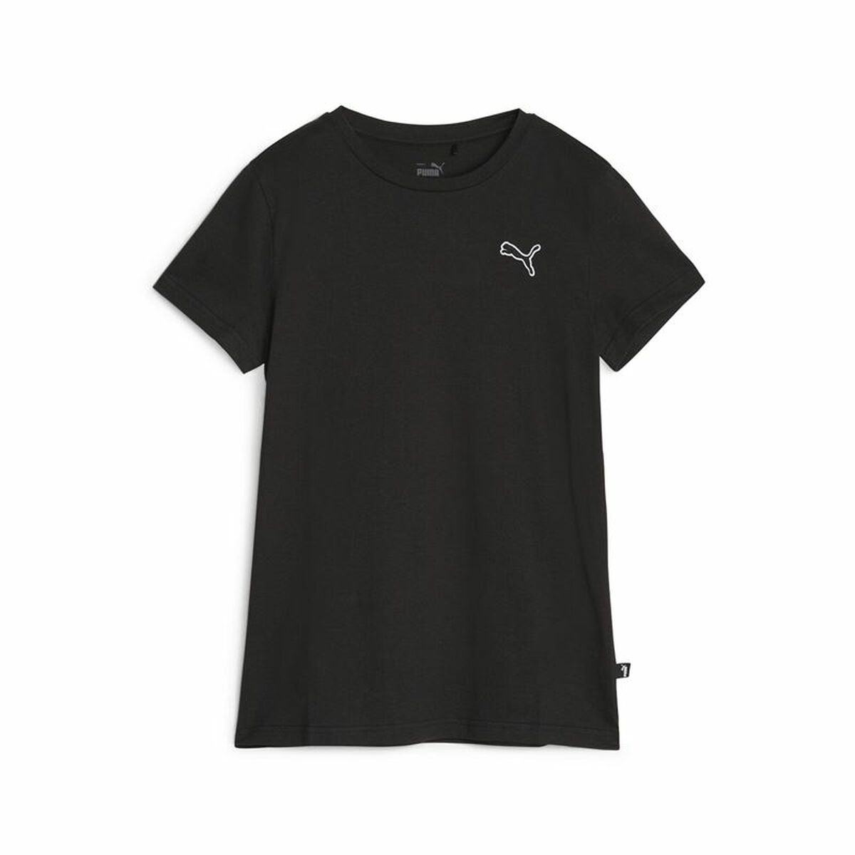 T-shirt med kortärm Dam Puma Svart