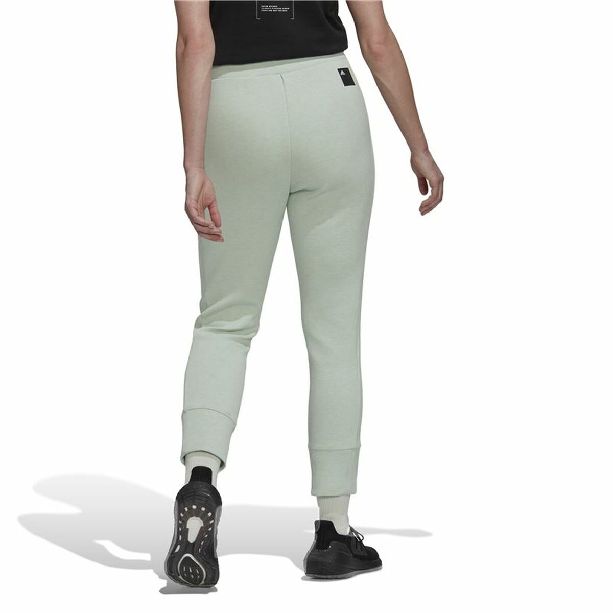 Långa träningsbyxor Adidas Mission Victory High-Waist Kvinna Beige - 3