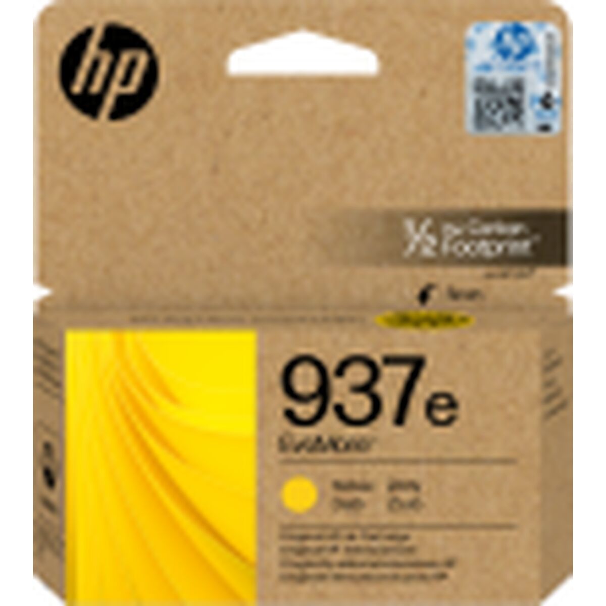 Original Bläckpatron HP 4S6W8NE Gul - 2