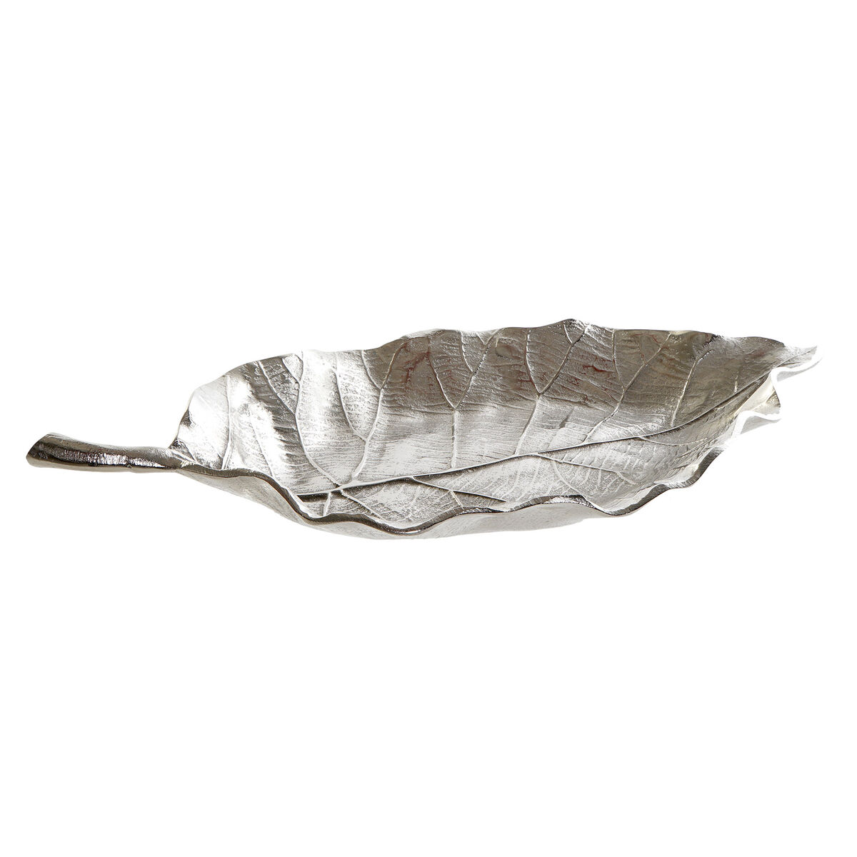 Bordsdekoration Home ESPRIT Silvrig Aluminium 37 X 18 X 4 cm