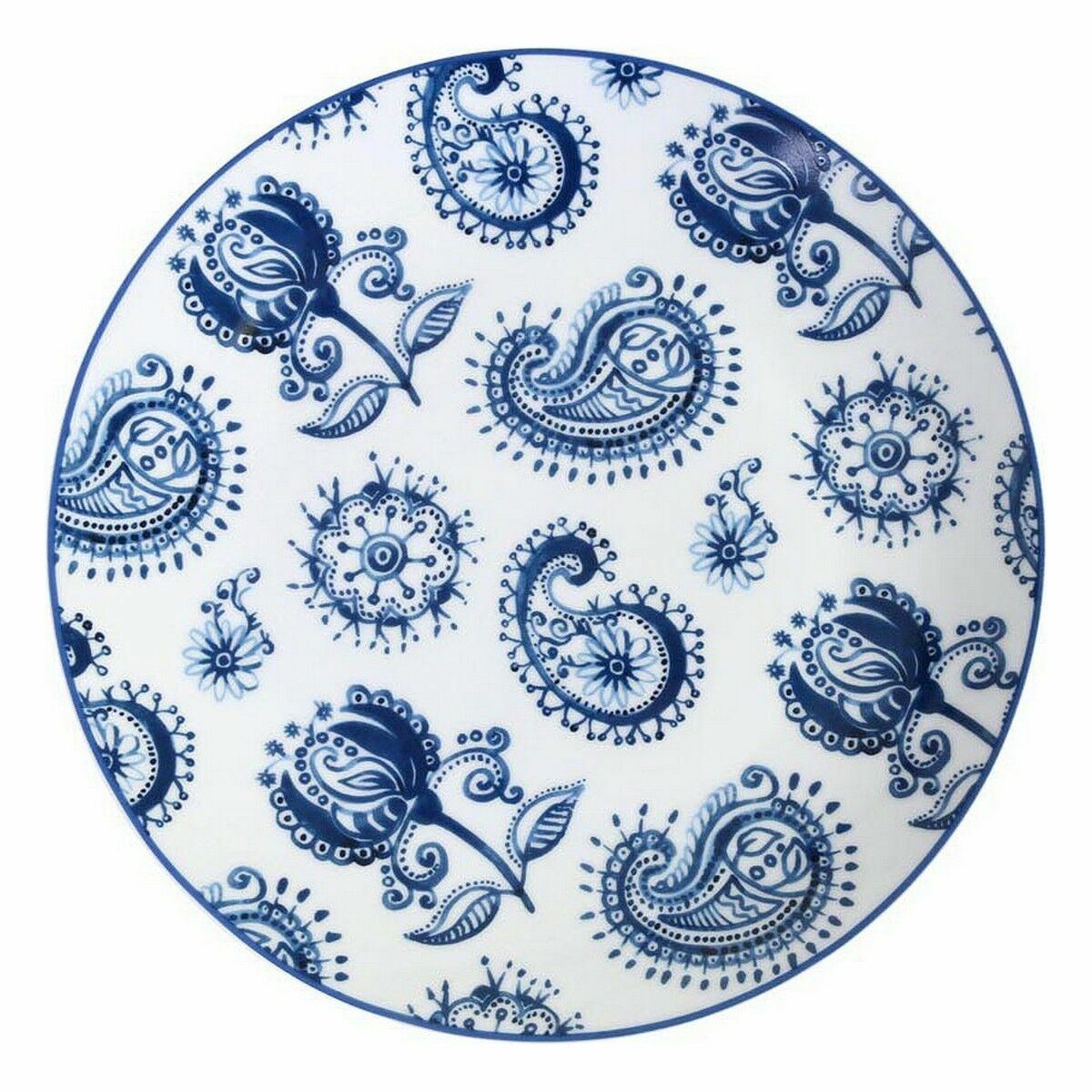 Platt skål Santa Clara Porslin Ø 27 cm (6 antal) - 2