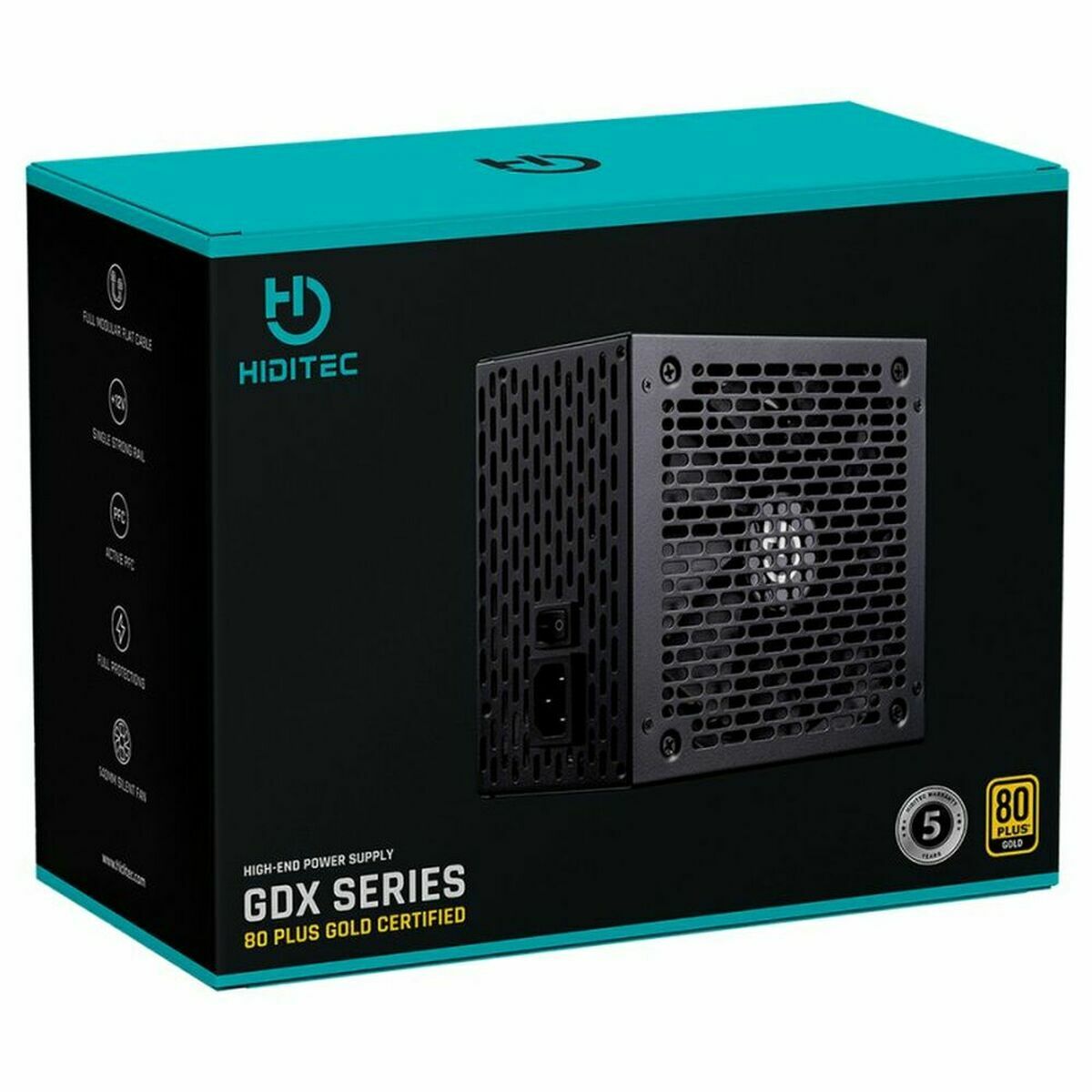 Strömtillförsel Hiditec PSU010029 750 W 80 Plus Gold RoHS - 4