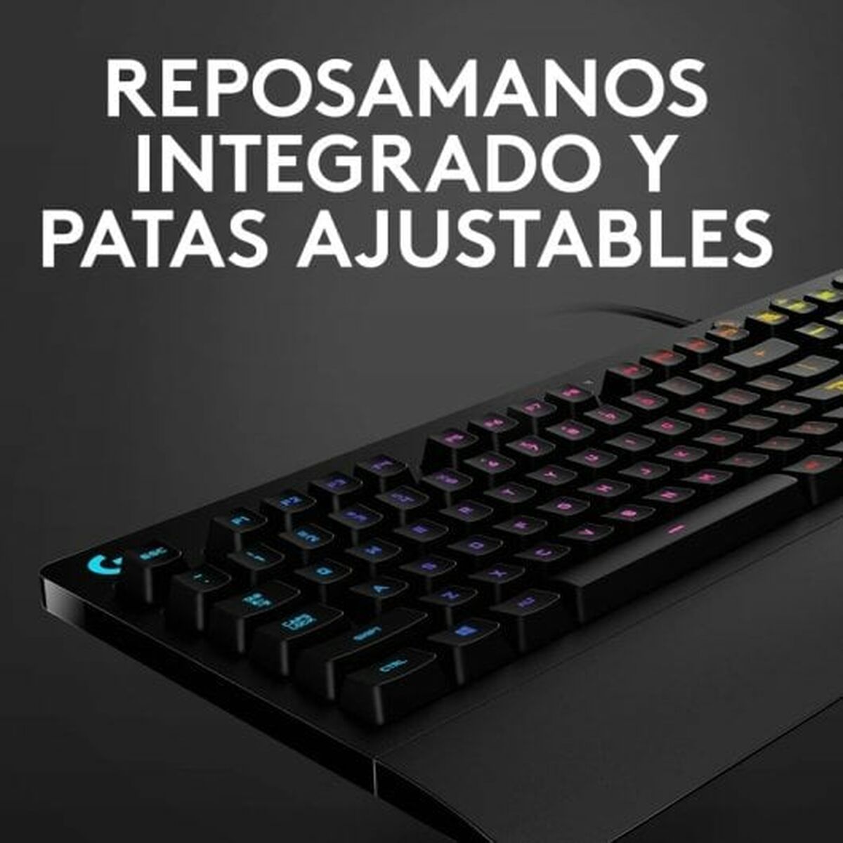 Tangentbord Logitech G213 Prodigy Svart Qwerty US - 3