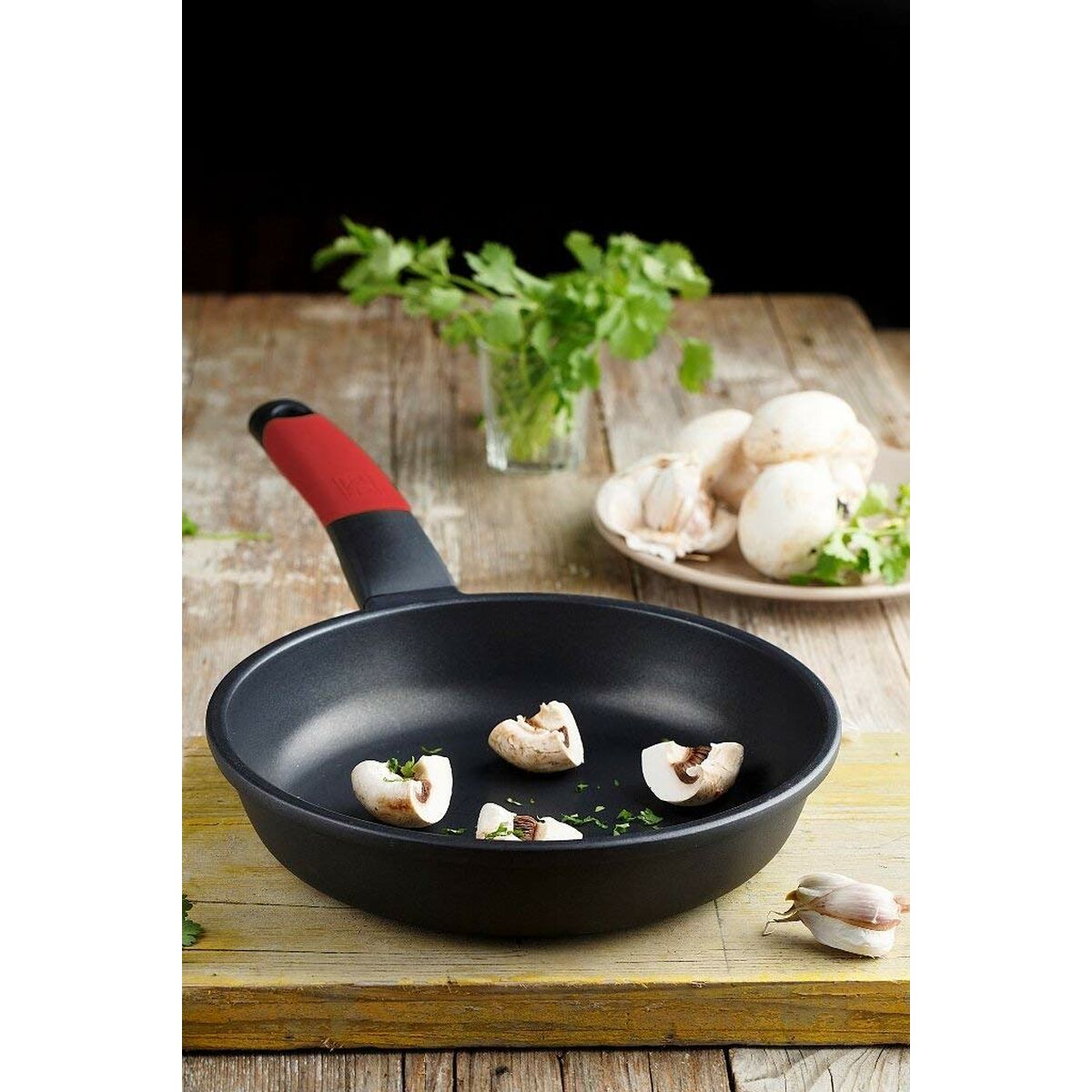 Non-stick-panna BRA A411220 Ø 20 cm Röd Rostfritt stål Aluminium - 2