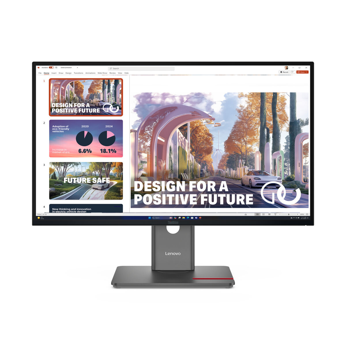 Monitor Gaming Lenovo 64B3GAT2EU 27" Wide Quad HD - 3