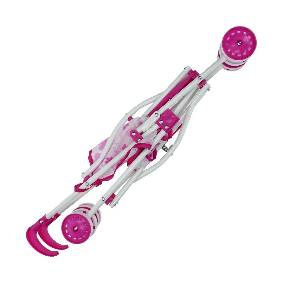 Dockvagn Reig Hopfällbar Rosa 25,5 x 41,5 x 55,5 cm - 8