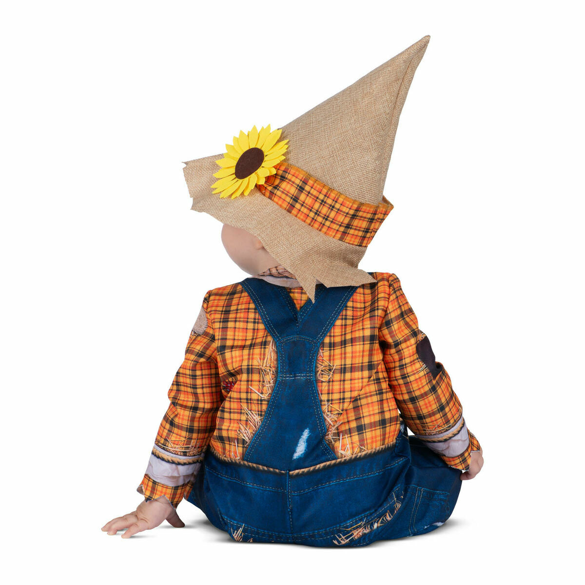 Maskeraddräkt för barn My Other Me Blå Orange Fågelskrämma (2 Delar) - 4