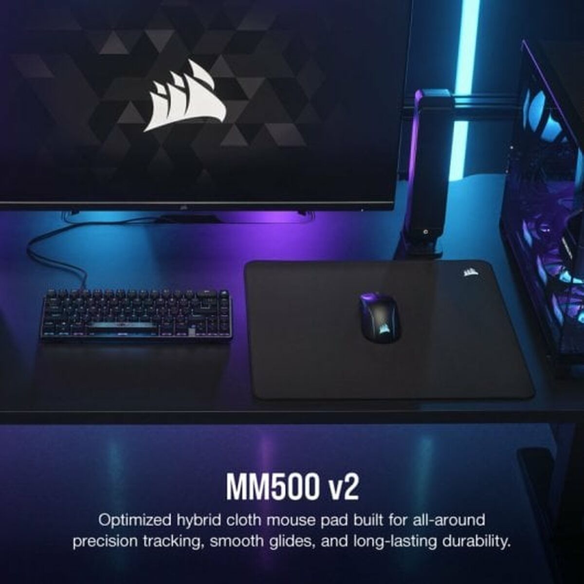 Musmatta Gaming Corsair MM500 v2 45 x 40 cm - 2
