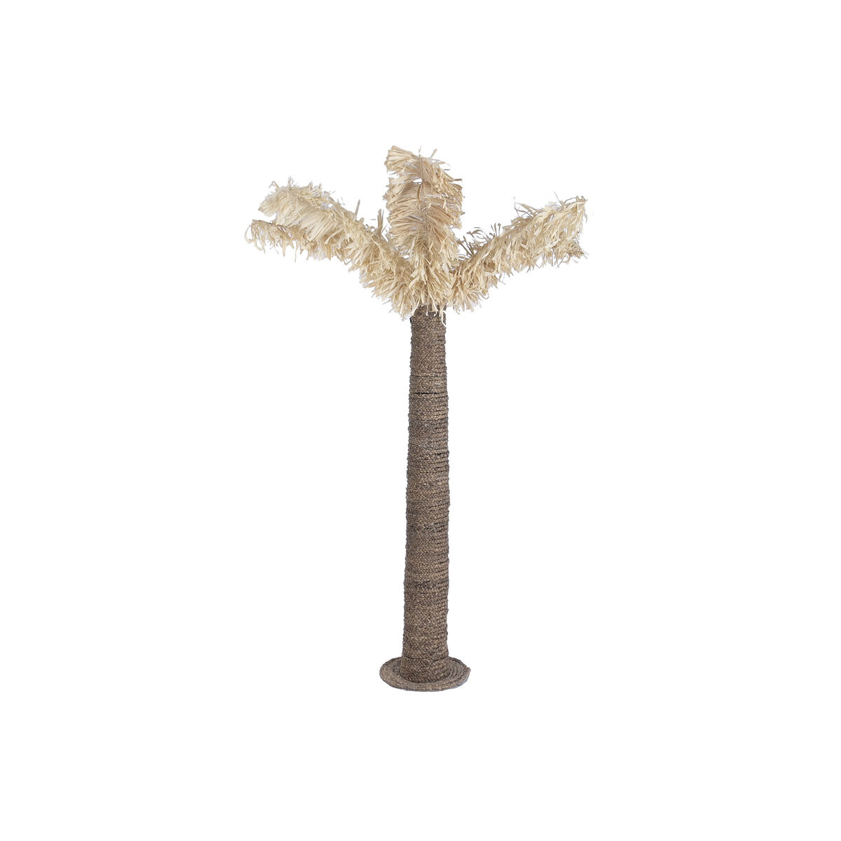 Prydnadsfigur Home ESPRIT Naturell Tropiskt Palmträd