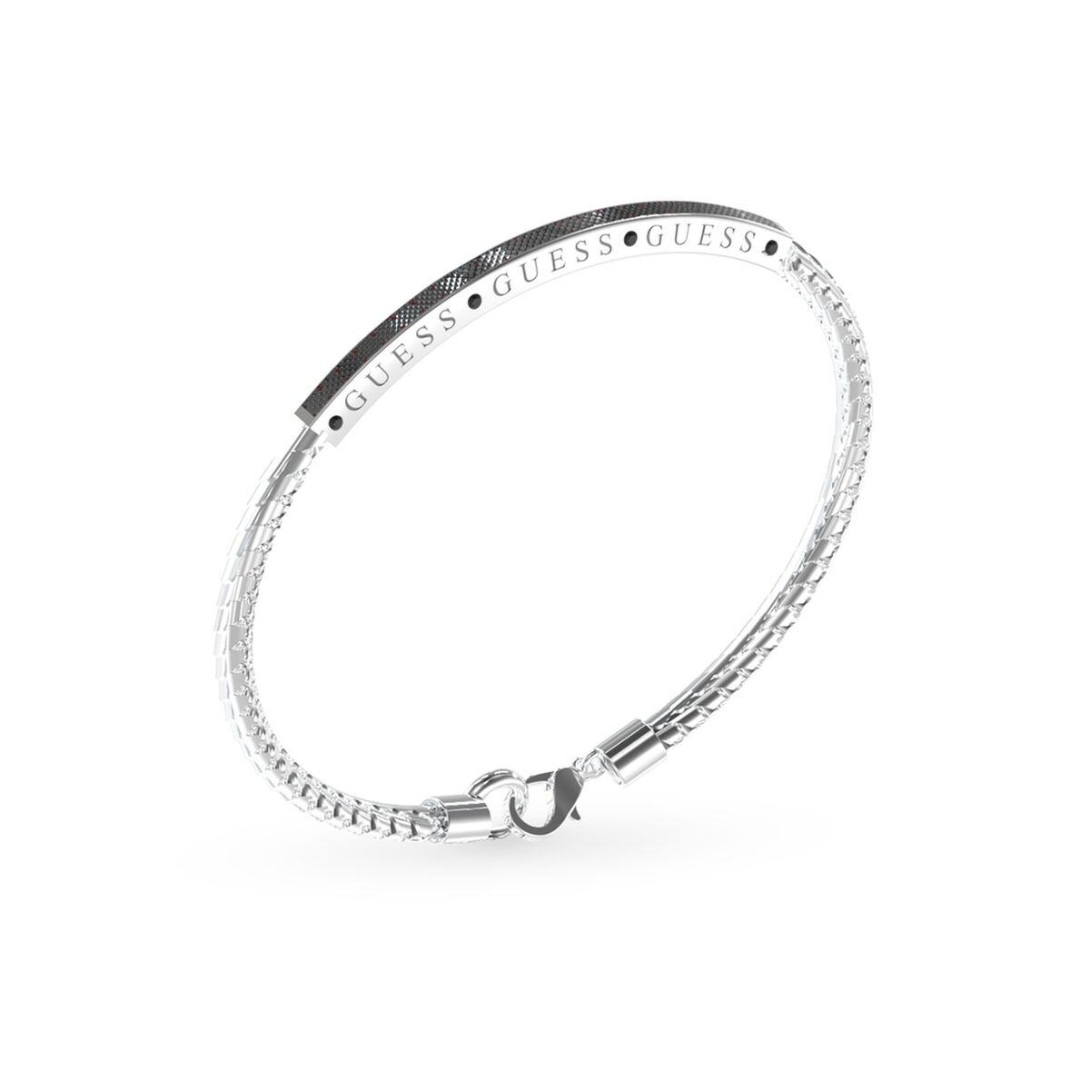 Herrarmband Guess JUXB03213JWSTBKXS Rostfritt stål 21 cm