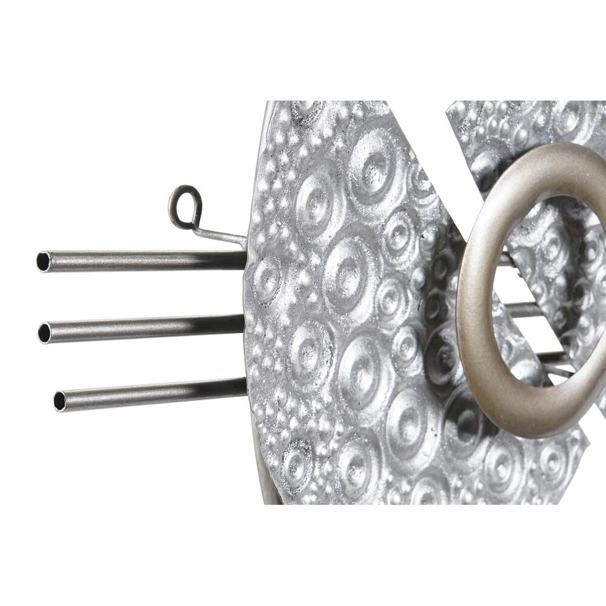 Väggdekoration DKD Home Decor Grå Blå Metall Modern (88,3 x 7,6 x 60 cm) - 5