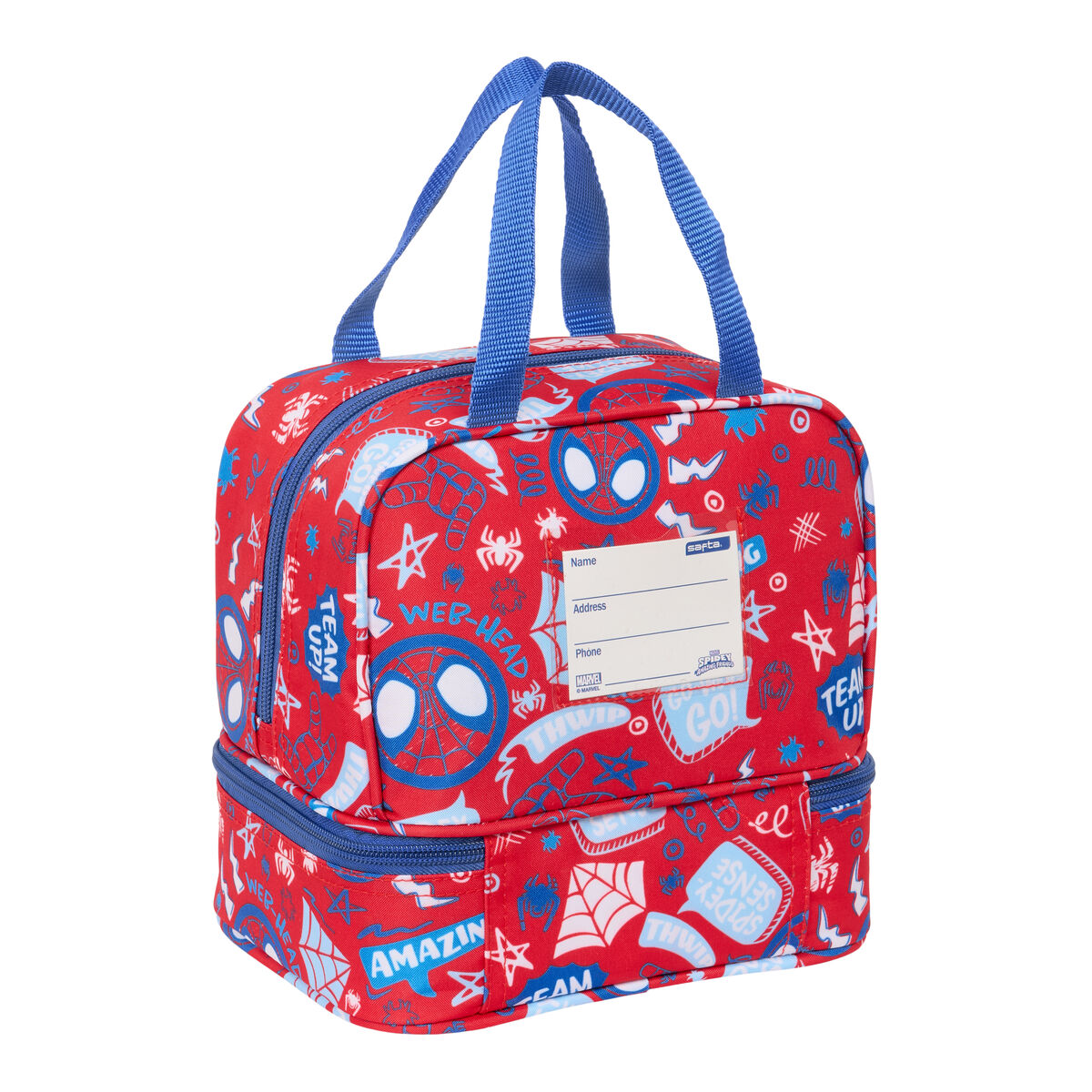 Lunchlåda Spider-Man Rescue Blå Röd 20 x 20 x 15 cm - 2