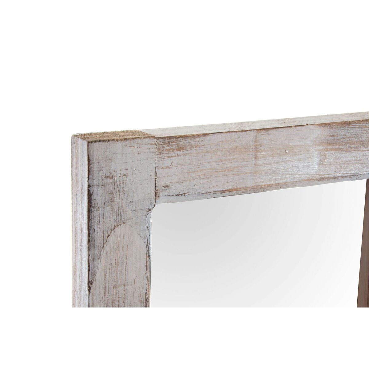 Skärm Home ESPRIT Vit Gran Speglar 120 x 3 x 180 cm - 3