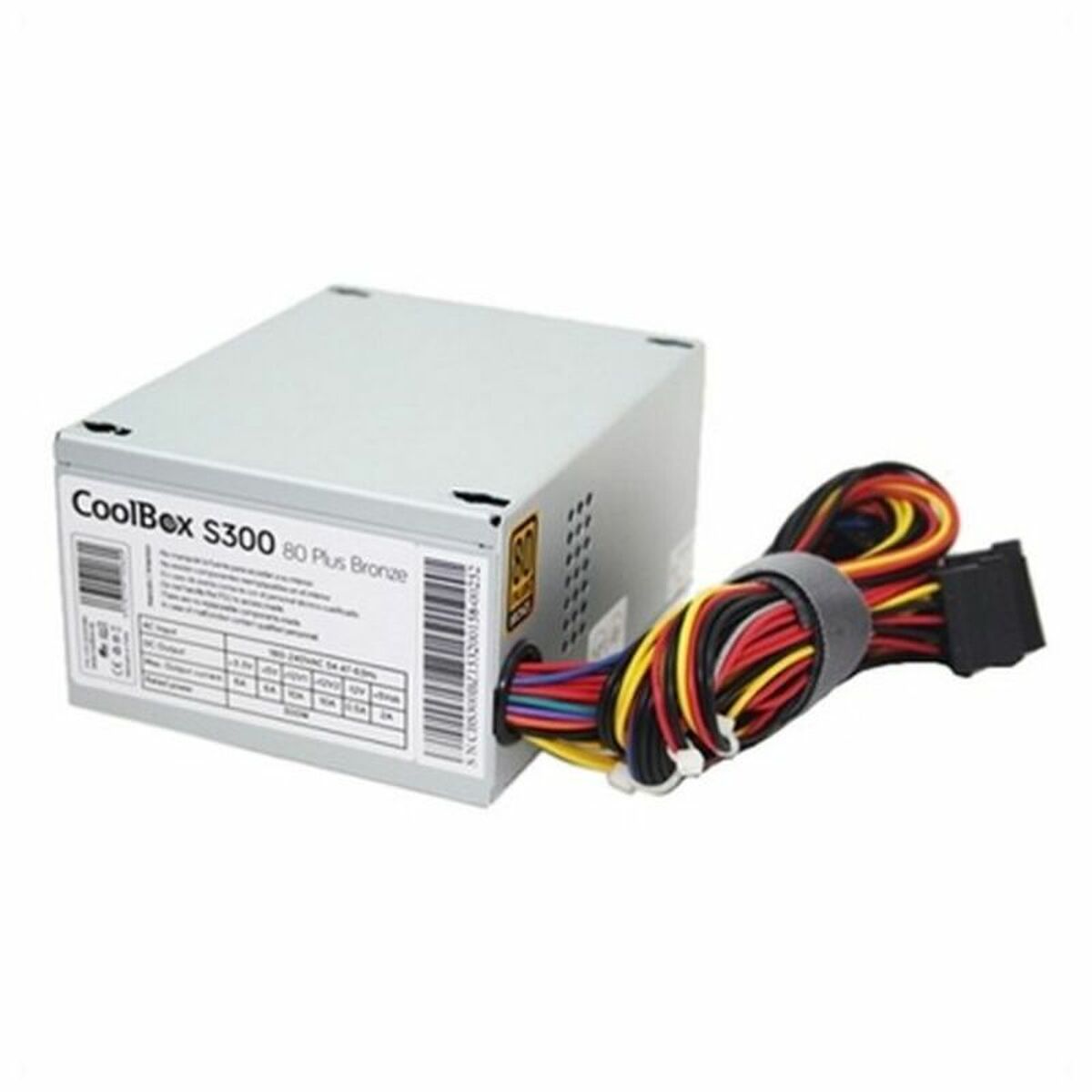 Strömtillförsel CoolBox FALCOO300SBZ Silvrig 300 W 80 Plus Bronze