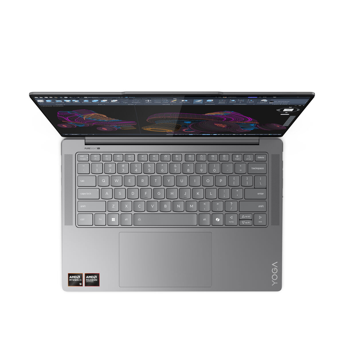 Bärbar dator Lenovo 83HN001HSP 32 GB RAM 1 TB 14,5" Qwerty Spanska - 6