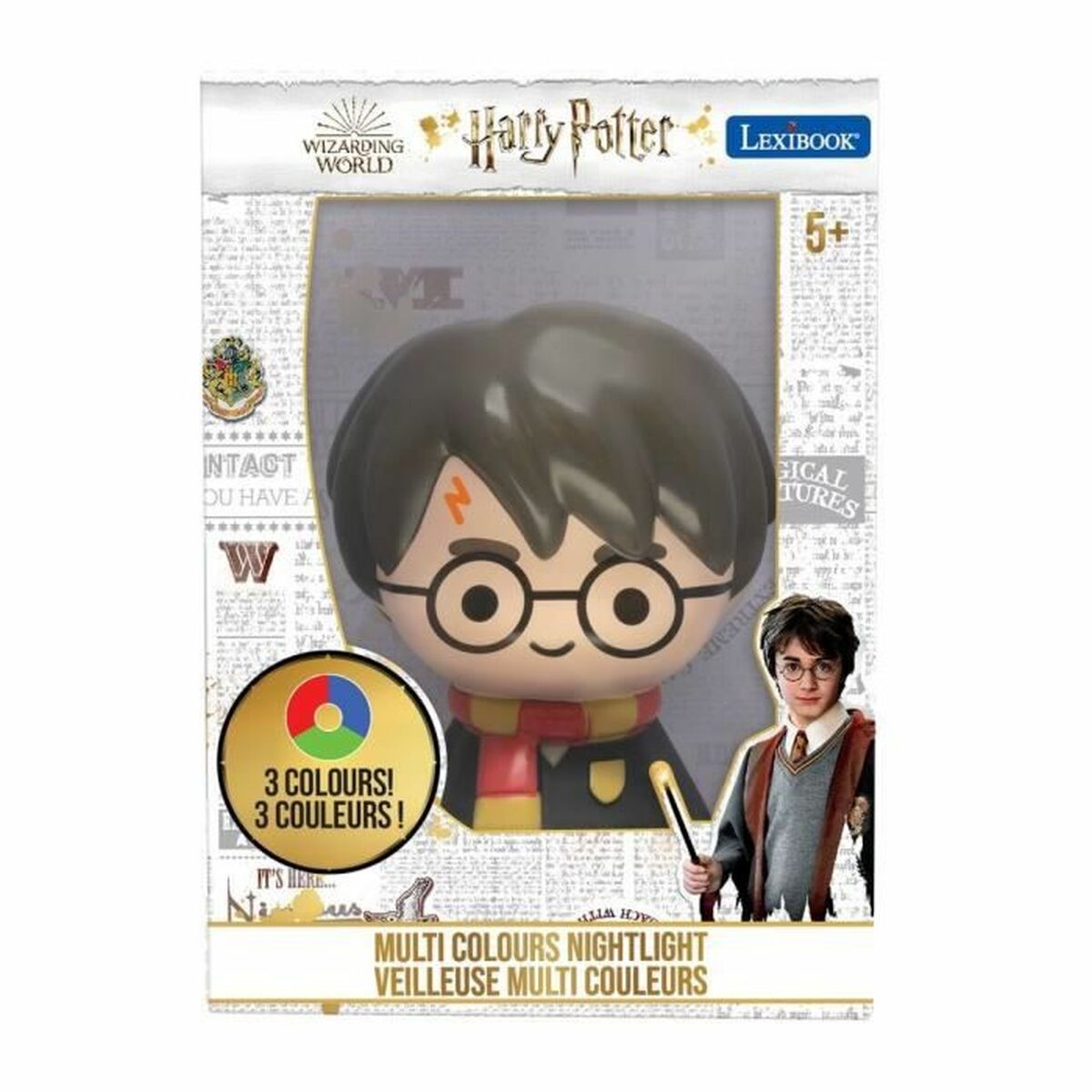 Nattljus Lexibook Harry Potter 3D 13 cm - 6