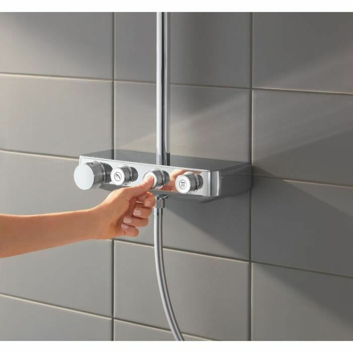 Duschpelare Grohe Euphoria SmartControl 310 Cube Duo 26508000 - 5