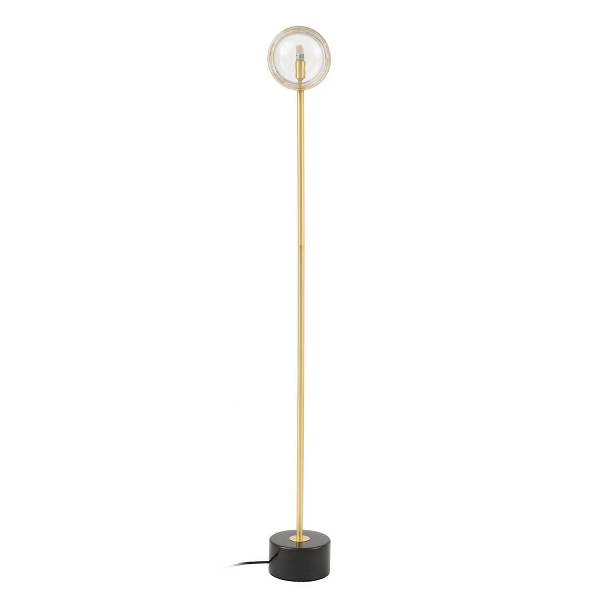 Golvlampa 15 x 15 x 130 cm Glas Gyllene Järn - 7