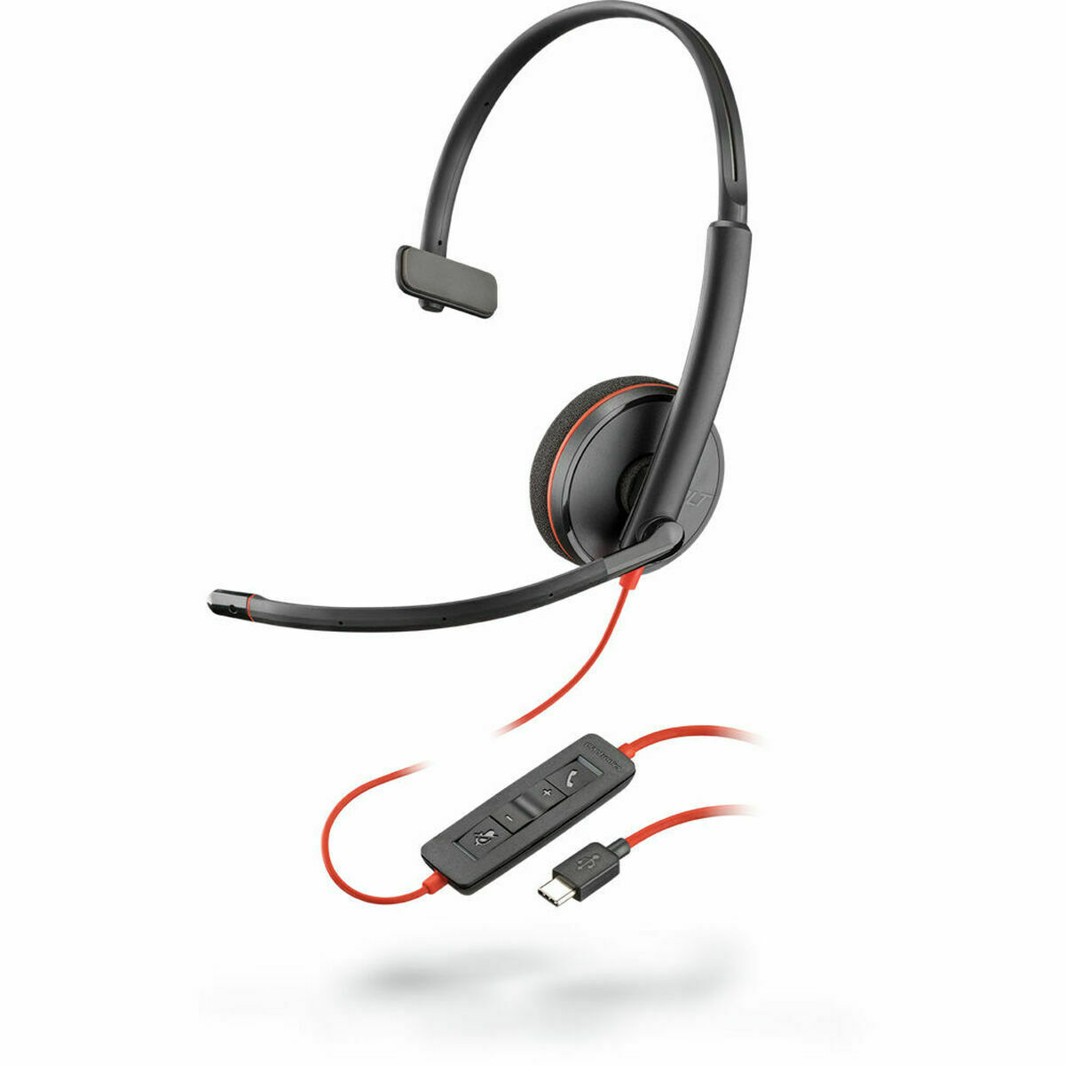 Hörlurar med Mikrofon Poly 209748-201 Svart