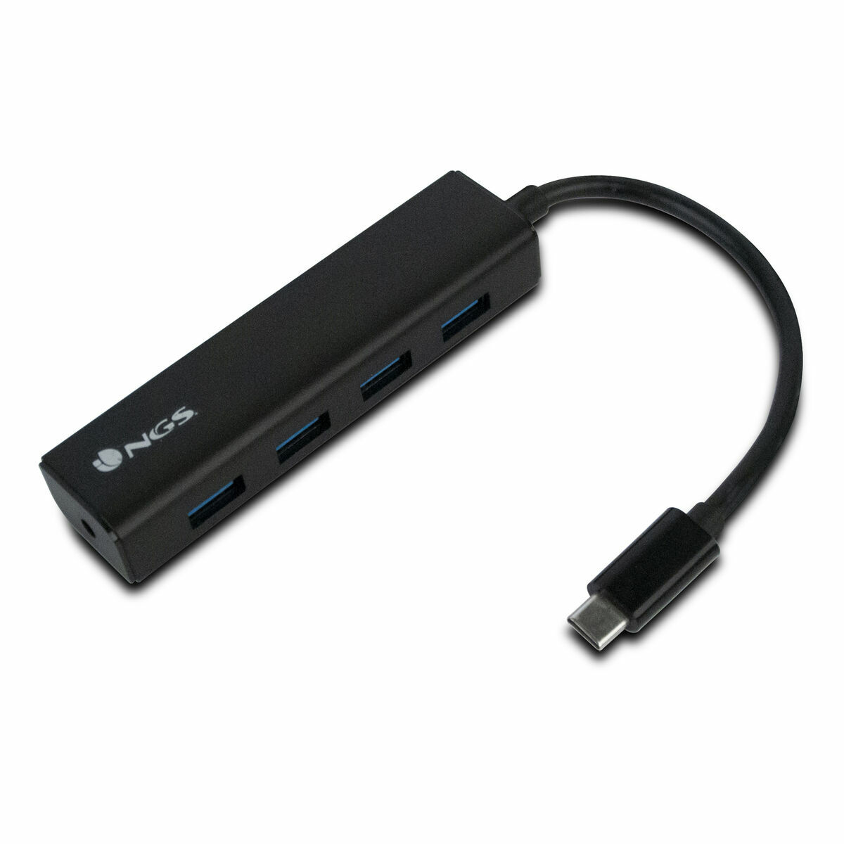 USB HUB 4 Portar NGS WONDERHUB4 Svart 5 Gbps