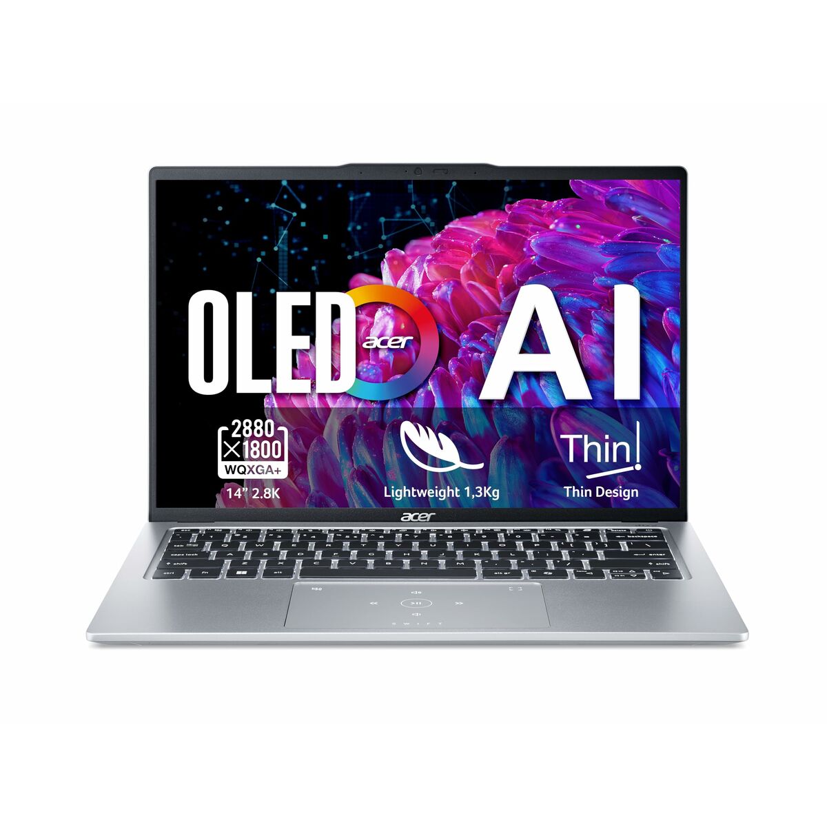 Bärbar dator Acer NX.KWMEB.002 14" Intel Core Ultra 7 155u 16 GB RAM 512 GB SSD