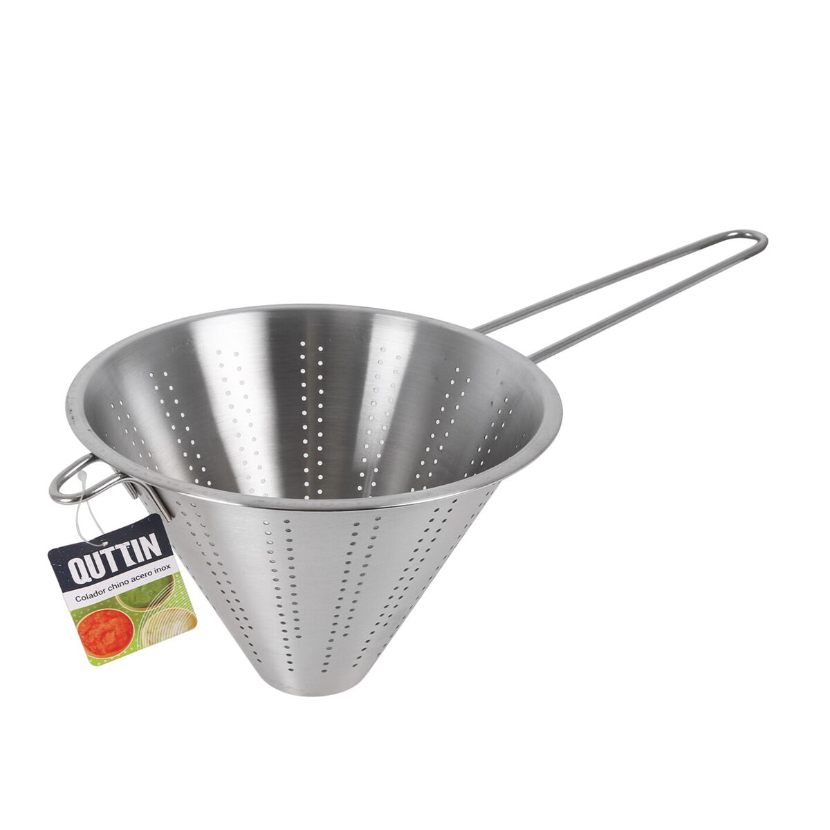 Chinoissil Quttin Rostfritt stål Silvrig Ø 20,5 cm (12 antal) - 2