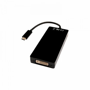 USB-HUB V7 V7UC-DPHDVGADVI-BLK Svart