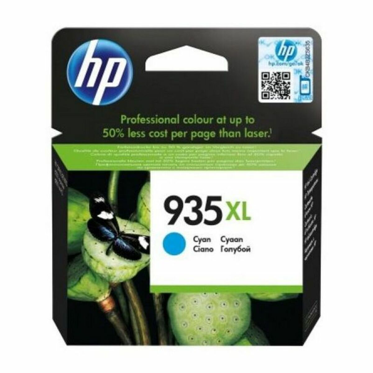 Original Bläckpatron HP C2P24AE Turkos - 2