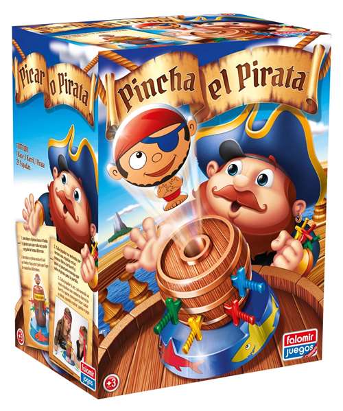Sällskapsspel Pincha el Pirata Falomir 32-3570 (ES-PT)