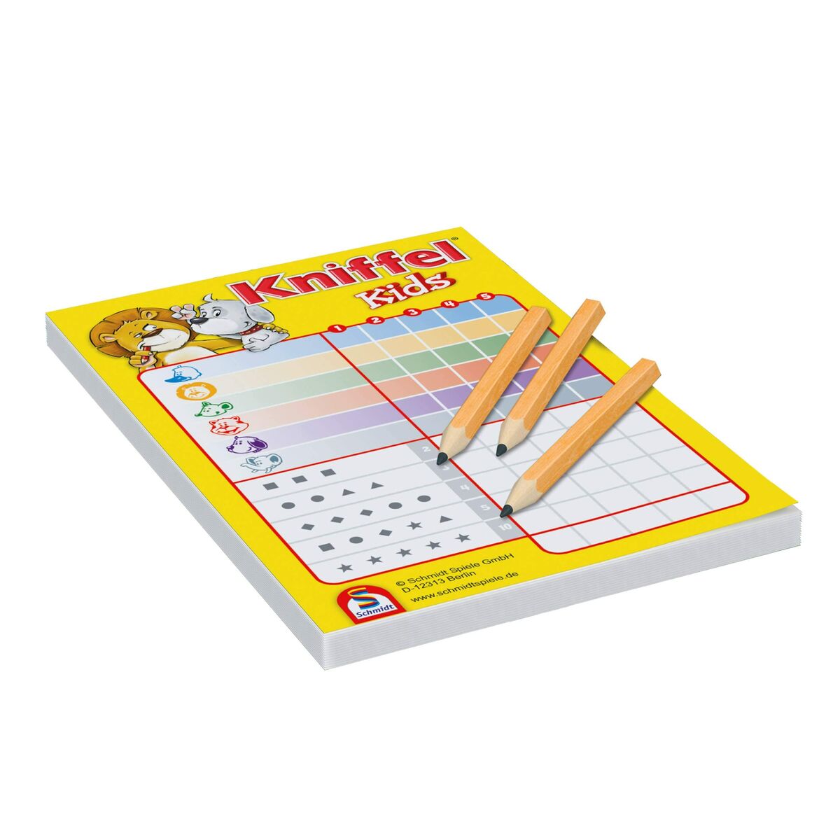 Sällskapsspel Schmidt Spiele Kniffel Kids 21 x 28 x 7 cm - 6
