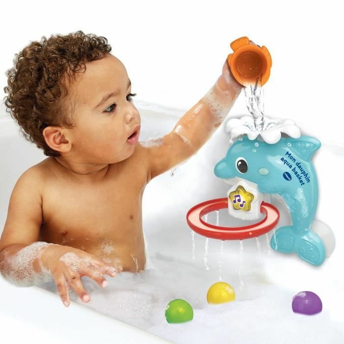 Utbildningsspel Vtech Baby Coffret de Bain empilo rigo l´eu (FR) - 2