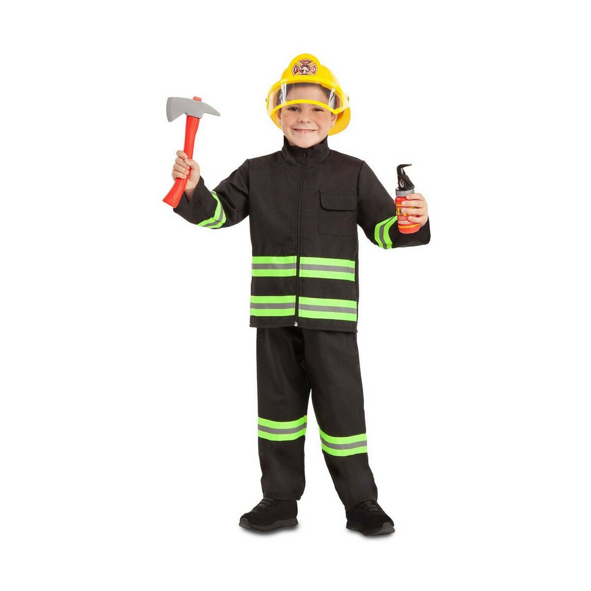 Maskeraddräkt för barn My Other Me Brandman (5 Delar) - 2