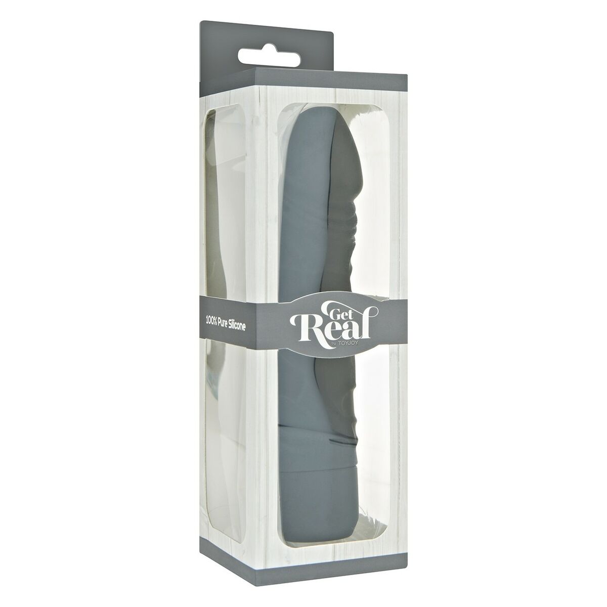 Klassisk vibrator Get Real by Toyjoy Svart Kräm - 2