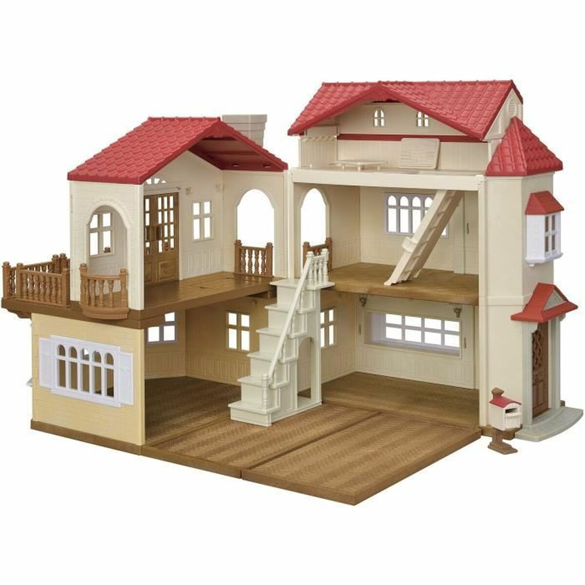 Playset Sylvanian Families Red Roof Country Home Miniatyrhus Kanin - 3