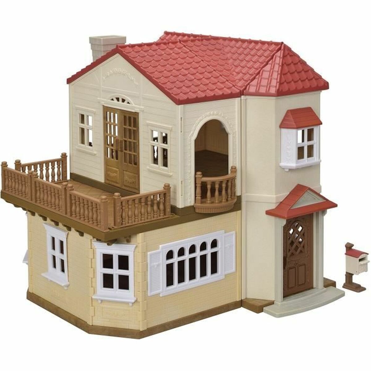 Playset Sylvanian Families Red Roof Country Home Miniatyrhus Kanin - 4