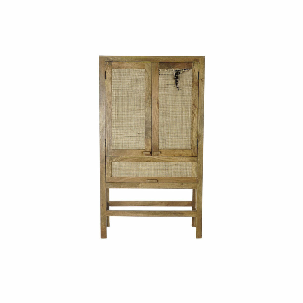 Skänk DKD Home Decor Brun Rattan Mangoträ 90 x 40 x 160 cm - 6