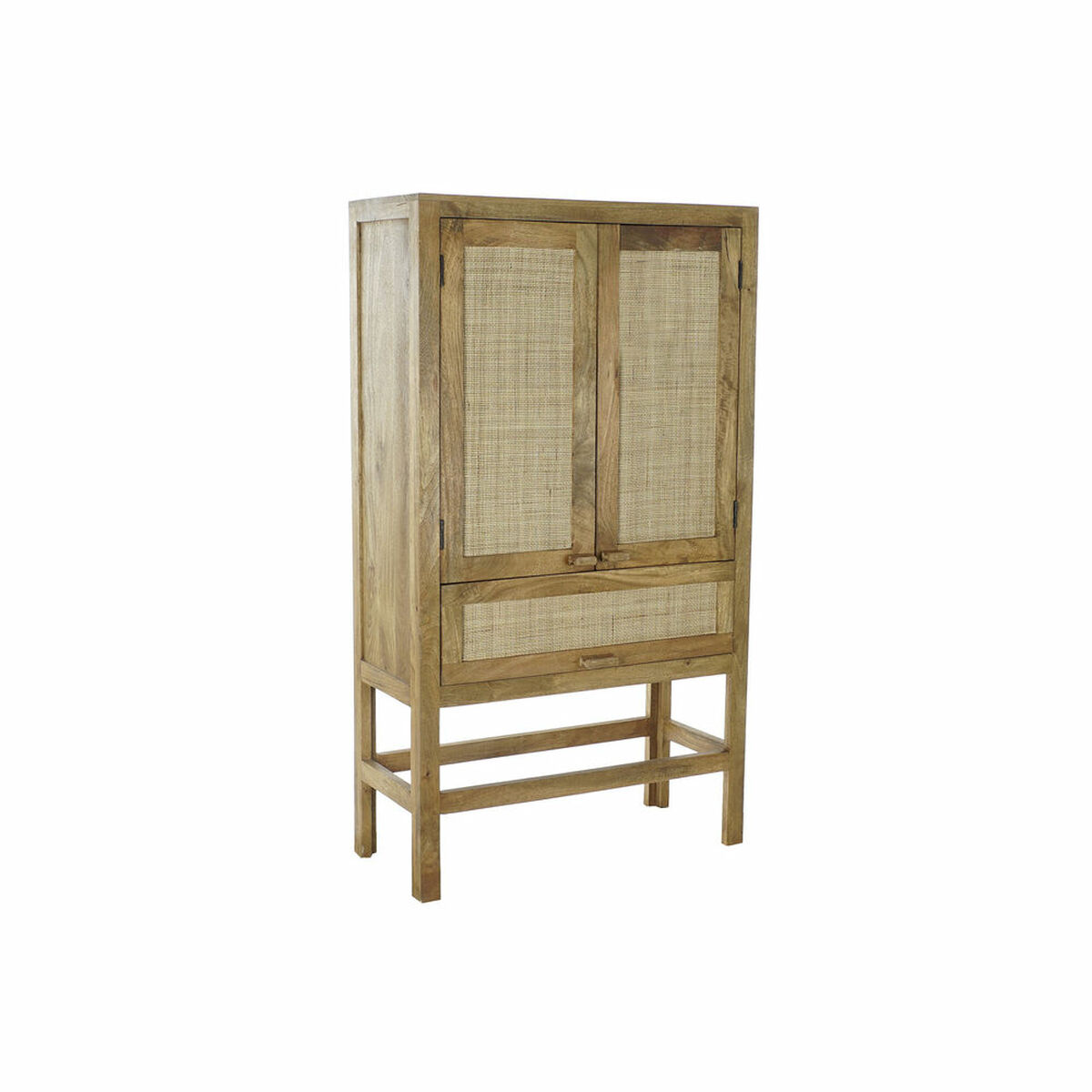 Skänk DKD Home Decor Brun Rattan Mangoträ 90 x 40 x 160 cm - 5